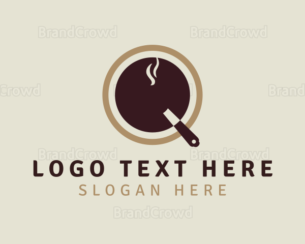 Coffee Letter Q Business Logo