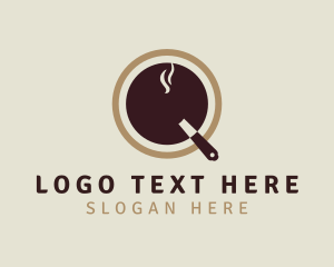 Cup - Coffee Letter Q Business logo design