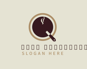 Cappuccino - Coffee Letter Q Business logo design
