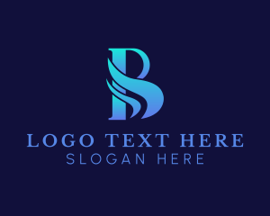 Spa - Luxury Spa Letter B logo design