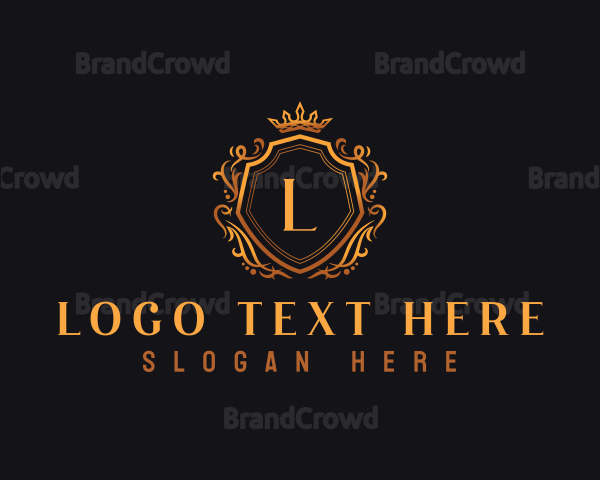 Elegant Ornamental Crest Logo