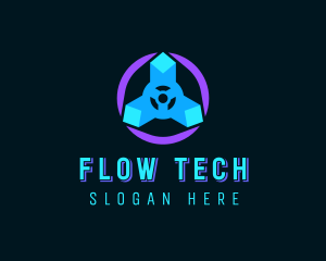 Digital Tech Developer logo design