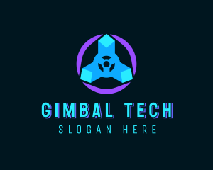 Digital Tech Developer logo design