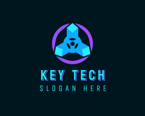 Digital Tech Developer logo design