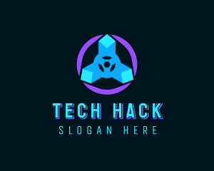 Digital Tech Developer logo design