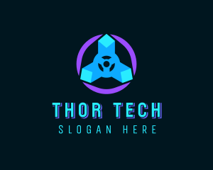 Digital Tech Developer logo design