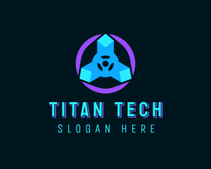 Digital Tech Developer logo design