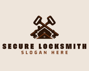 Locksmith - Locksmith Key Residence logo design