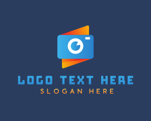Camera App - Modern Digital Camera logo design