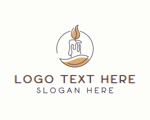 Decor - Eco Candle Decoration logo design