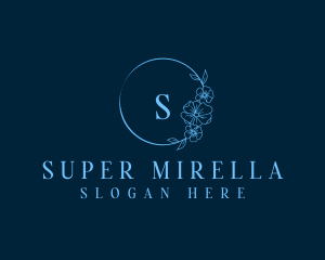 Spa - Floral Beauty Skincare logo design
