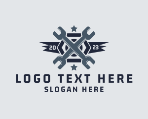 Wrench - Wrench Mechanic Tools logo design