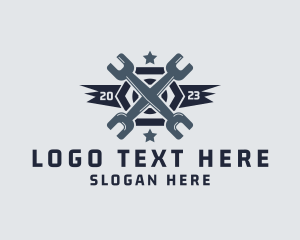 Mechanical - Wrench Mechanic Tools logo design