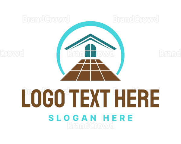 House Wood Floor Logo