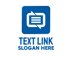 Sms - SMS Messaging Communications App logo design