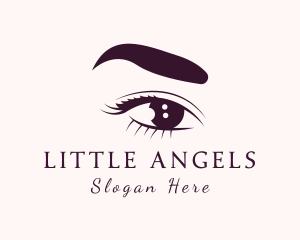 Eyelash Extension - Eye Beauty Lashes logo design