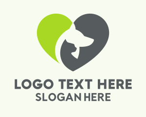 Pet Heart Adoption  Logo