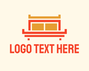 Geometric Bed Frame  Logo