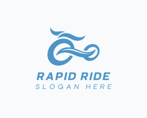 Motorbike Bike Rider logo design