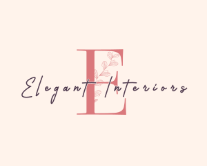 Organic Feminine Nature logo design