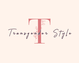 Organic Feminine Nature logo design