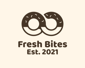 Bagel - Infinity Pretzel Bakery logo design