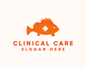 Pet Fish Clinic  logo design