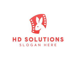 Bunny Rabbit Film logo design