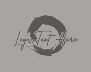 Shop - Script Style Business logo design