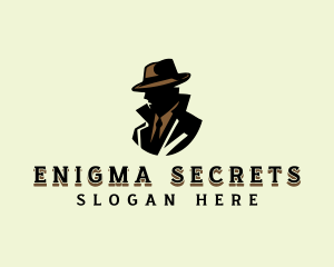 Mysterious - Secret Inspector Detective logo design