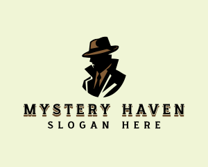 Secret Inspector Detective logo design