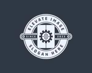 Elevator Maintenance Repair logo design