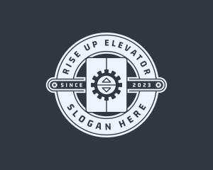 Elevator - Elevator Maintenance Repair logo design