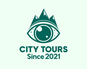 Sightseeing - Vision Mountain Eye logo design
