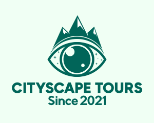 Sightseeing - Vision Mountain Eye logo design