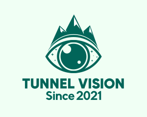 Vision Mountain Eye logo design