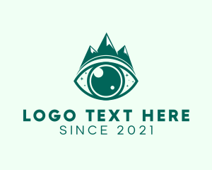Sightseeing - Vision Mountain Eye logo design