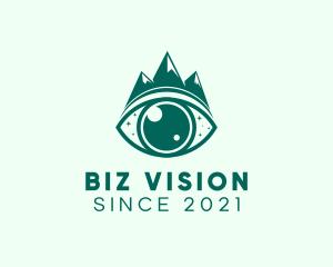 Vision Mountain Eye logo design