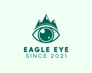 Vision Mountain Eye logo design