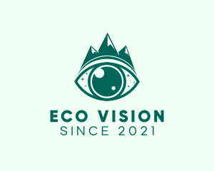 Vision Mountain Eye logo design