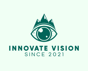 Vision Mountain Eye logo design