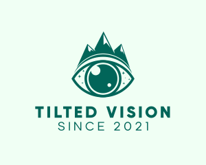 Vision Mountain Eye logo design