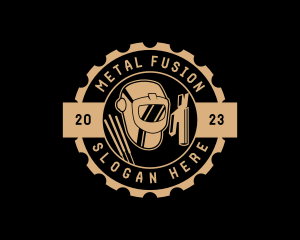 Welder - Welder Metalworks Fabrication logo design