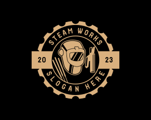 Welder Metalworks Fabrication logo design