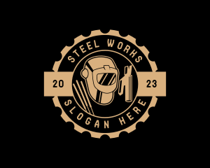 Welder Metalworks Fabrication logo design