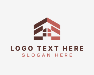 Property Developer - Roof House Repair logo design