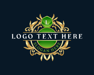 Gold - Premium Royal Flourish logo design