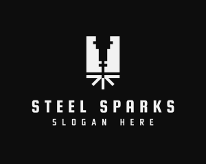 Industrial Laser Engraving logo design