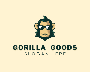 Cool Shades Monkey logo design