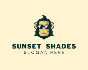 Shades - Cool Shades Monkey logo design